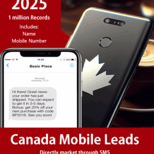 canada cell phone mobile leads